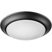 15W 1 Led Flush Mount in Bailey Street Home Home Collection Style 7.5 inches Wide By 1 inches High-Noir Finish Bailey Street Home 183-Bel-3400092