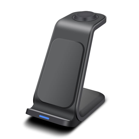 15W 3in1 Wireless Charger Station Charging Dock For Apple Watch 11/10 iPhone 17