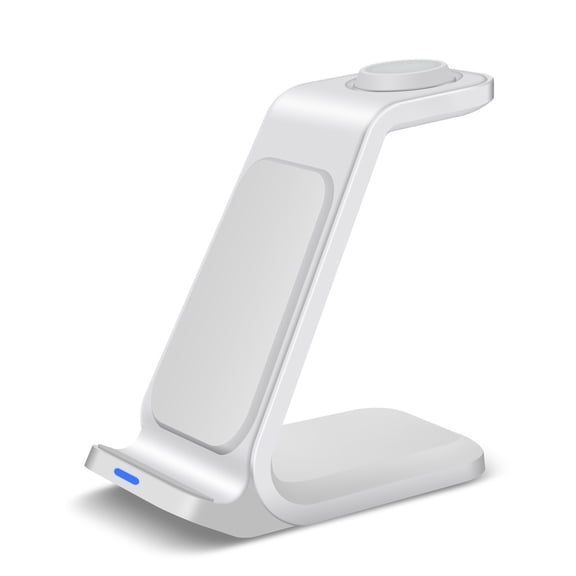 15W 3in1 Wireless Charger Station Charging Dock For Apple Watch 11/10 iPhone 17