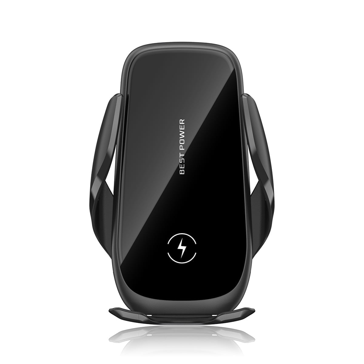 15W Automatic Clamping Wireless Fast Car Charger Mount Air Vent Cell Phone Holder for Apple iPhone 12 / iPhone 12 Pro / iPhone 12 Mini / iPhone 11 / iPhone 11 Pro / iPhone XR