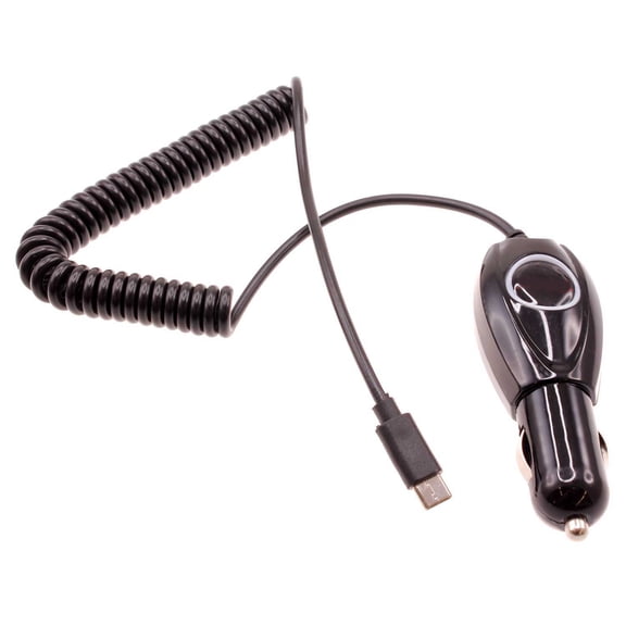 15W Car Charger for Samsung Galaxy Z Flip7/Z Flip7 FE - Type-C Power Adapter DC Socket USB-C Coiled Plug-in