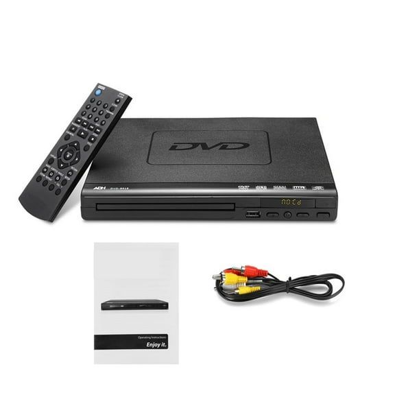 15W DVD Player With Remote Controller USB3.0 USB2.0 Input Home Multimedia Player Digital Display CD DVD Player for TV ,Multi-Transmission
