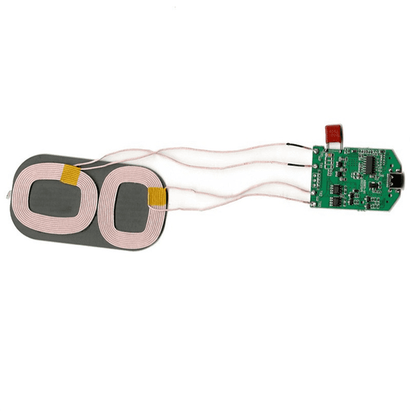 15W Dual Coil Wireless Charging Module Wireless Charger PCBA Multi-Purpose Home Car Device Wireless Charger Motherboard,1 * Wireless Charger Module