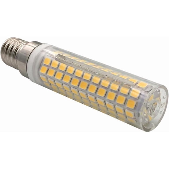 15W E11 LED Bulb Dimmable 136LEDs 150W Halogen Bulbs Equivalent, 1500lm, 110V, Warm White 3000K, E11 Base, Dimmable LED Candelabra Lamp for Home Light, Pack of 4