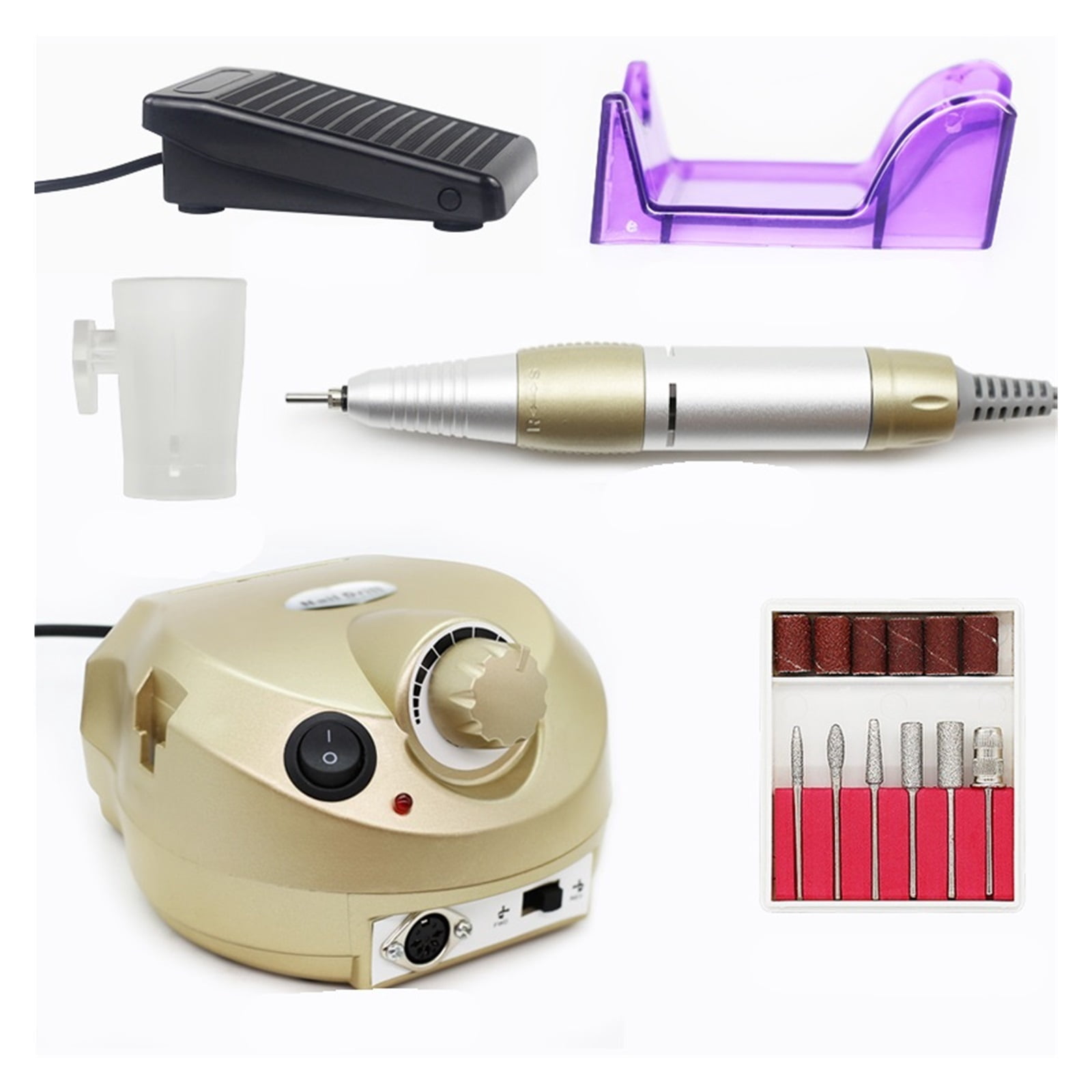 15W Efficient Electric Nail Drill Machine 35000RPM Professional Pen Manicure Machine Milling-Cutter Nails Tools 3C