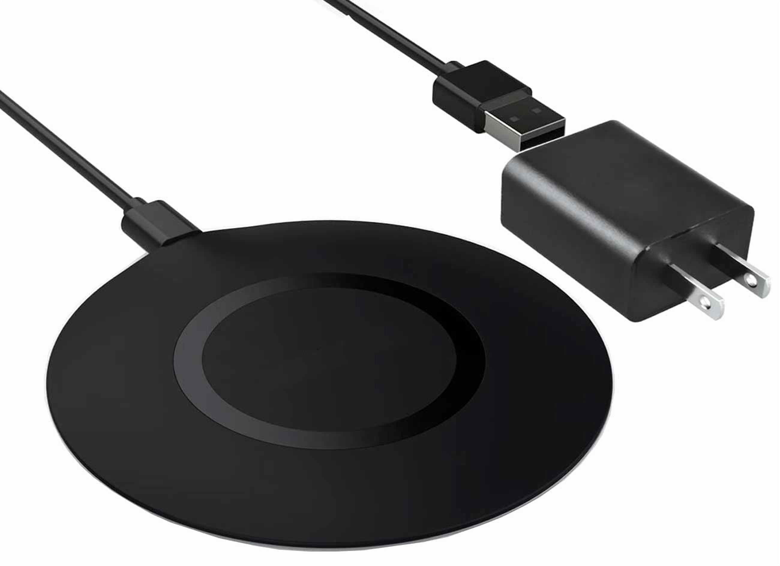 15W Fast Wireless Charger Compatible With iPhone 16e/17e - With USB Wall Charger Power Adapter Charging Pad Slim Quick Charge