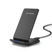 15W Fast Wireless Charger Dock Charging Stand Station For Apple iPhone 14 Pro Max 14 Plus 13 Pro 12 11 XS XR 8 Samsung S22+ S21 S20 S10 Note20