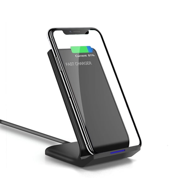 15W Fast Wireless Charger Induction Charging Station Phone Charging Pad for IPhone 17 16 15 14 13 12 11 Series XS XR X 8 8plus Samsung Galaxy S25 S24 S23 S22 S21 S20 S10 Wireless Charging Dock