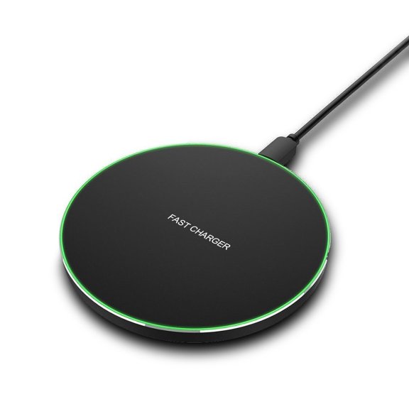 15W Fast Wireless Charger Induction Charging Station Phone Charging Pad compatible with IPhone 16 15 14 13 12 11 Series XS XR X 8 8plus Samsung Huawei Wireless Charging Dock