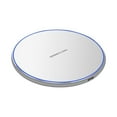 thumbnail image 1 of 15W Fast Wireless Charger - Round Wireless Charging Dock, Desktop Stand with Low-Temperature Cooling, Smart Detection for Phones, Home Office Use, 1 of 5