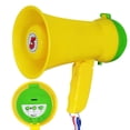 thumbnail image 1 of 15W Mini Megaphone Bullhorn Speaker with Siren, 400-Yard Range, Adjustable Volume & Weather-Resistant Design – Portable PA System for Sports, Events, Coaching, 1 of 9