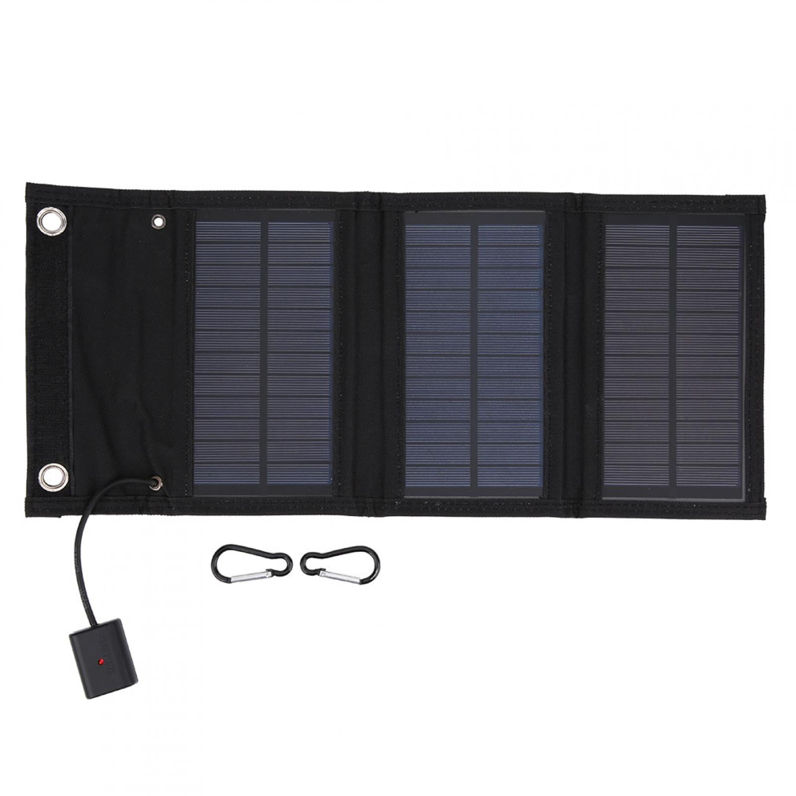 15W Portable Solar Panel Folding Pack, Solar Energy Panel, For Travel ...