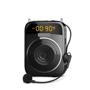 15W Portable Voice Amplifier Wired Microphone Audio Bluetooth-compatible Speaker For Teachers Instructor S298