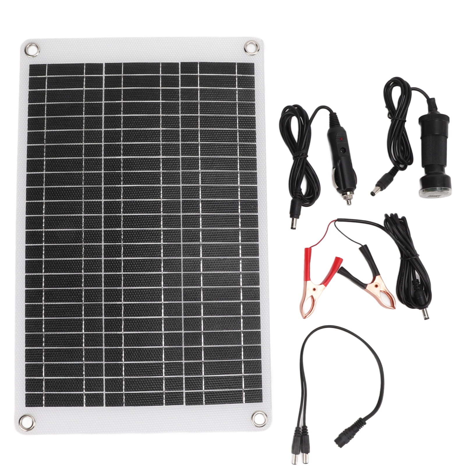15W Solar Panel Battery Charger Portable Solar Panel Charging Kit for