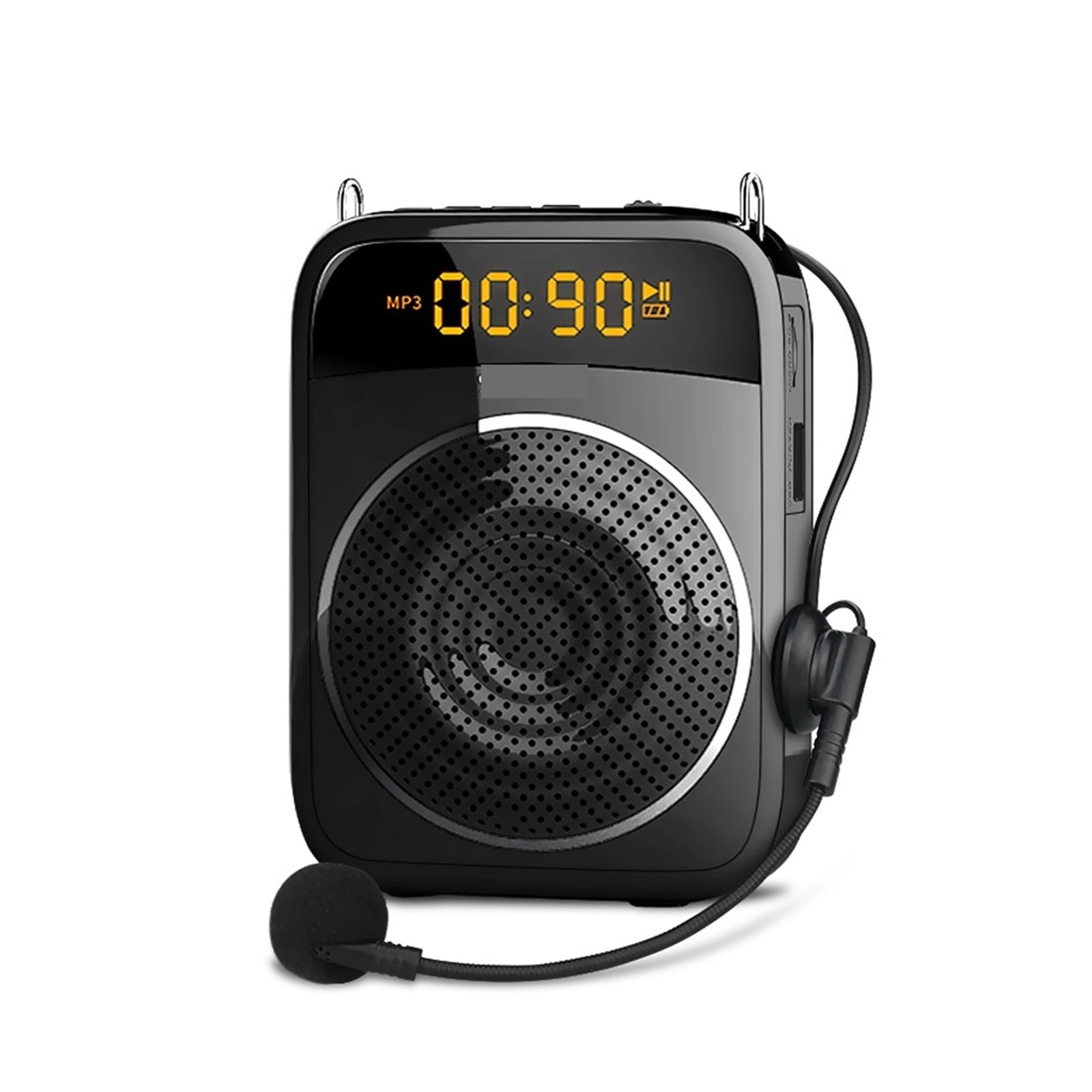 15W Voice Amplifier Wired Microphone Loudspeaker Audio Recording Blue-tooth Speaker For Teachers Speech ,Easy to Operate