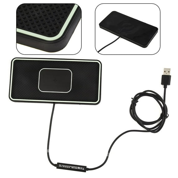 15W Wireless Charger Pad Car Fast Charging Phone Stand Dock For Phone Wireless Onboard Car Charging Pad