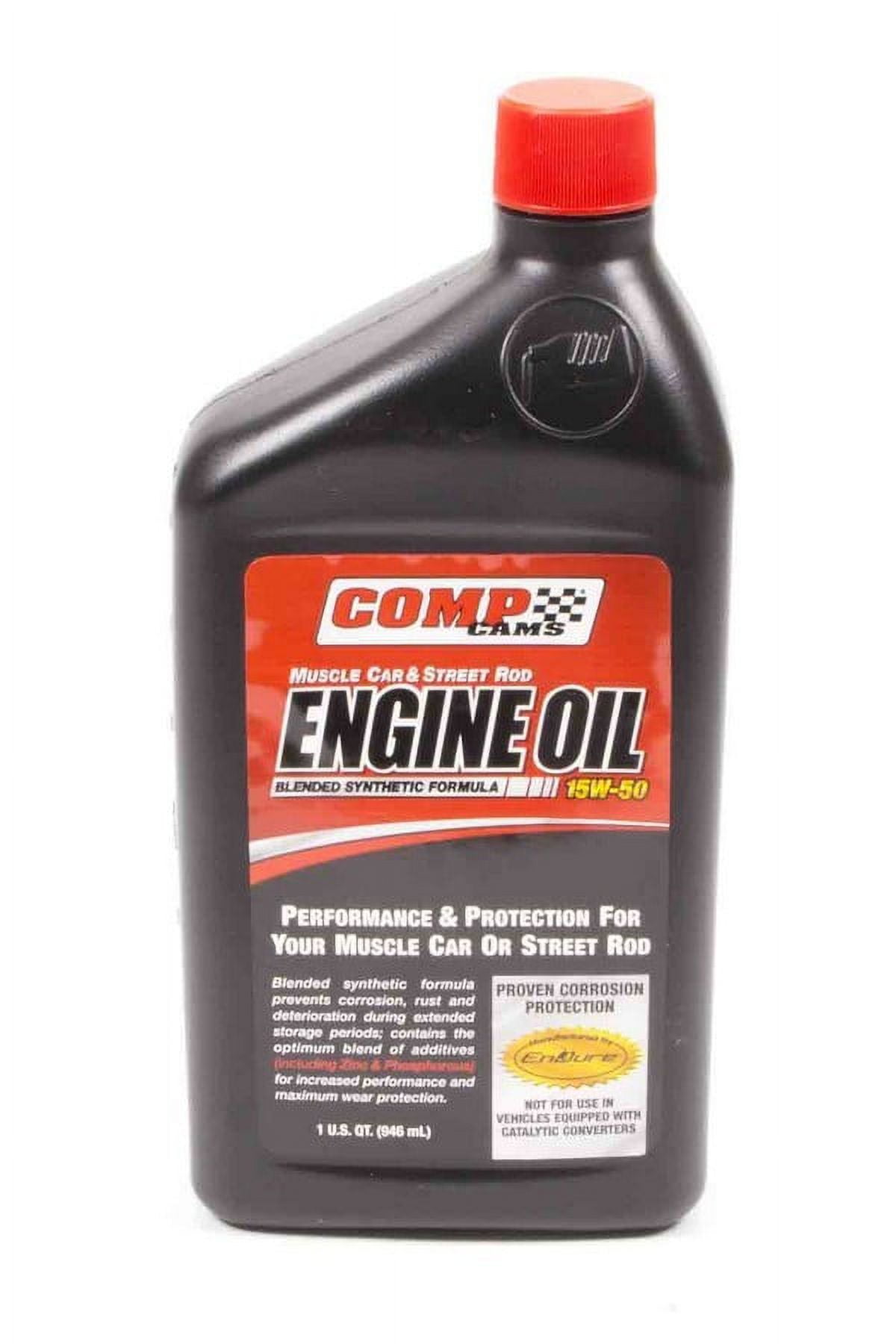 Comp Cams 15W50 Motor Oil - (12) Muscle Car & Street Rod (Case) Comp Cams 15W50 Motor Oil - (12) Muscle Car & Street Rod (Case)