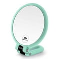 thumbnail image 1 of 15X Double Side Magnifying Mirror, Adjustable Handle & Stand, Portable, Lightweight, Foldable, 9 X 4.7'', 1 of 1