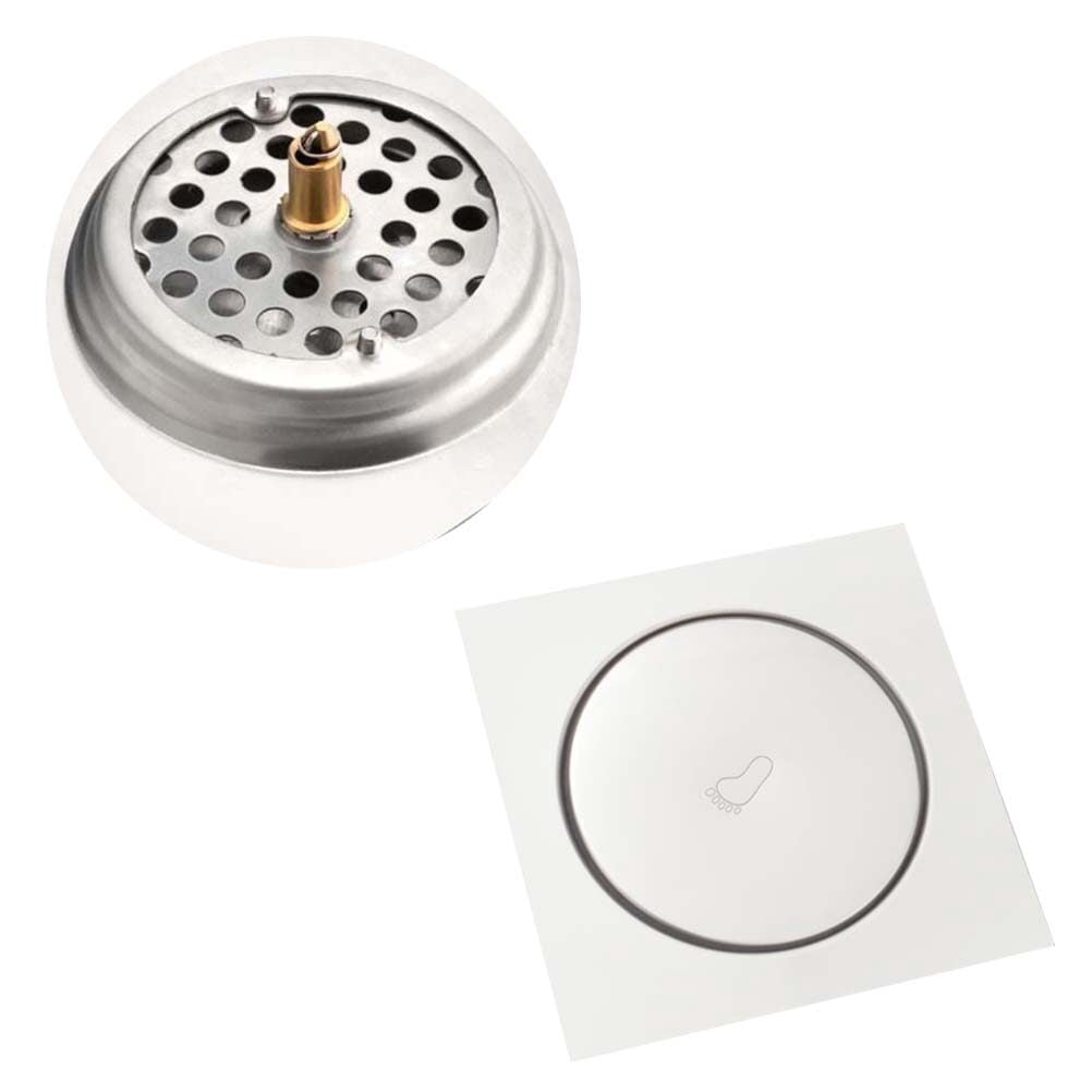 15X15 Creative Floor Drain Square Shower Floor Drainer Bathroom Tile ...