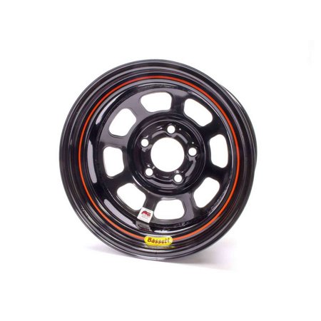 15X8 Imca Wheel D Hole Black 5X4.75