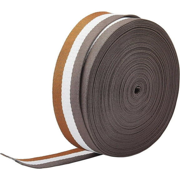 15Yards Polyester Webbing Strap Heavy Webbing Straps 1.5 Inch Soft Webbing Belt for DIY handcrafting