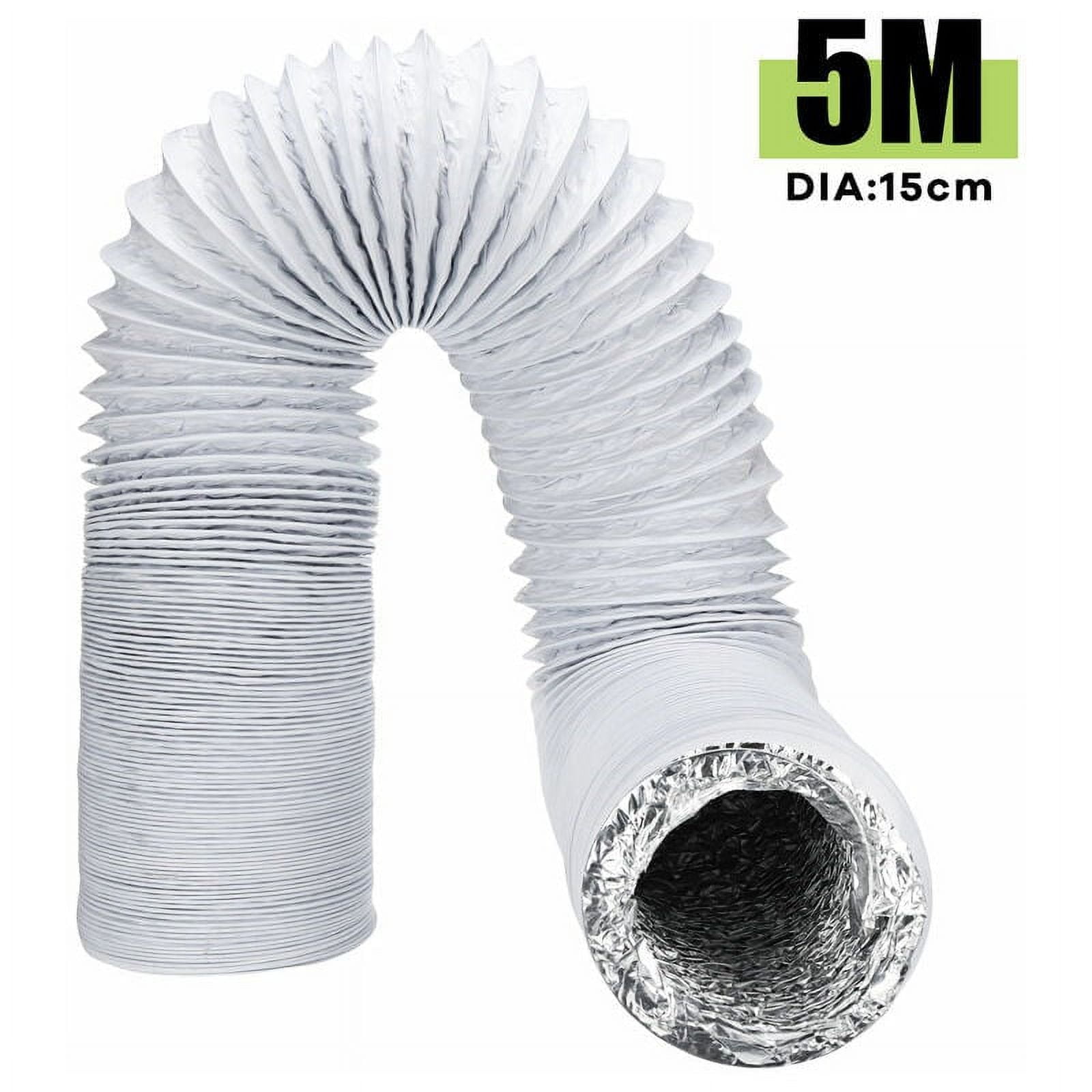 15cm 5M Flexible Exhaust Vent Pipe For Air Conditioner Air Conditioning