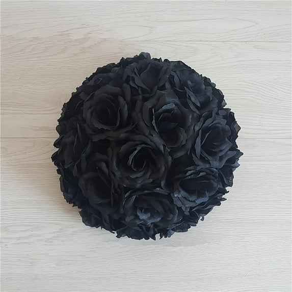 15cm Artificial Rose Flower Ball Realistic Faux Rose BouquetforWedding Centerpiece Home Decor Table Vase Arrangement and Gift