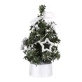 thumbnail image 1 of 15cm Decorated Mini Christmas Tree Easy to Maintain PVC No Withering Artificial Christmas Tree Table Decor, 1 of 7