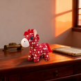 thumbnail image 1 of 15cm Fabric Horse Plush Toy Soft Stuffed Animal Doll With Traditional National Wind Patterns Handmade Cloth Craft For Kids Adults Cute Decorative Figurine For Home Living Room, 1 of 9