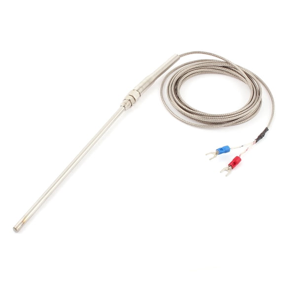 15cm K Type 0-600C Temperature Controller Thermocouple Sensor Probe 10ft