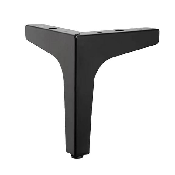 15cm Metal Cabinet Legs, Sofa Replacement Legs, Triangle Design, Adjustable Height