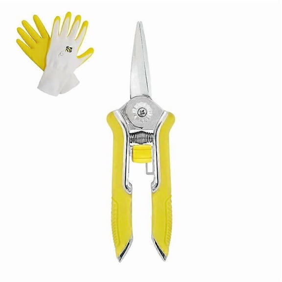 15cm Micro-tip Pruning Shears Gardening Hand Pruner Cutting Scissors with