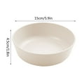 thumbnail image 1 of 15cm Ramen Bowl, Salad Bowl, Natural Wheat Fiber Material, Lightweight and Non-Breakable, Microwave and Dishwasher Safe, Perfect for Soups and Oatmeal, 1 of 2
