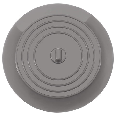 15cm Silicone Bathtub Stopper, Universal Sink and Shower Drain Cover Mat, Flexible Rubber Hair Catcher and Strainer for Kitchen and Bathroom, Non Slip Seal Plug
