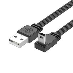 15cm to 100cm USB 2.0 to 5Pin USB 10W Charging Cable With 90 Degree Bend Design For FPV UAV Smartphone