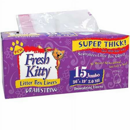 15ct Jumbo Drawstring 36" x 19" 2mil