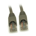 thumbnail image 1 of 15ft Cat5E Ethernet RJ45 Patch Cable, Stranded, Snagless Booted, GRAY, 1 of 2