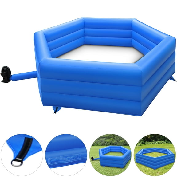 15ft Gaga Ball Pit Inflatable with Electric Pump - Rapid 3-Minute Setup Indoor/Outdoor Play Equipment for School & Family Games