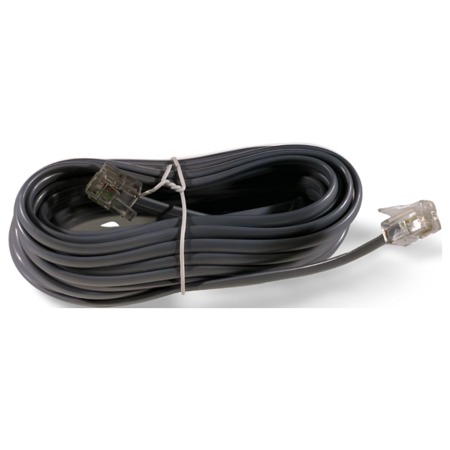 15ft Phone Cable Line RJ11 Silver