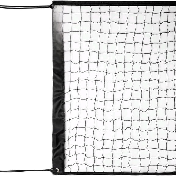 15ft Portable Volleyball Net for Pool, Lightweight Recreational Volleyball Netting with 4 Corner Strings for Backyard, Park, No Poles No Top Cable Included