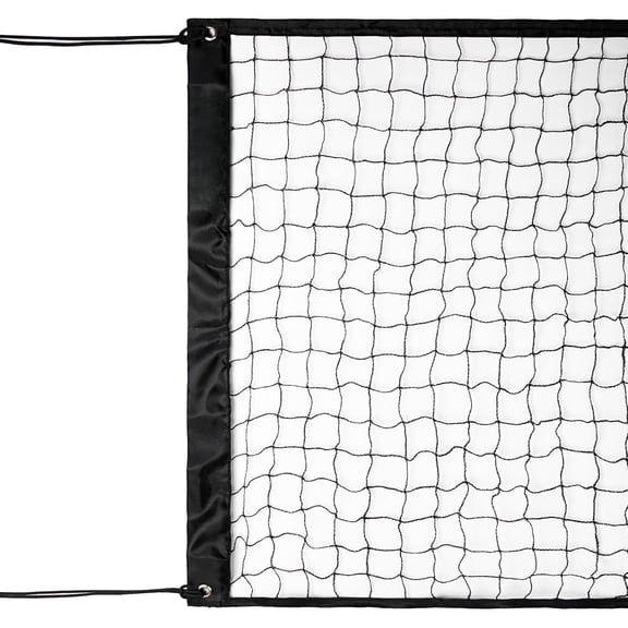 15ft Portable Volleyball Net for Pool, Lightweight Recreational Volleyball Netting with 4 Corner Strings for Backyard, Park, No Poles No Top Included