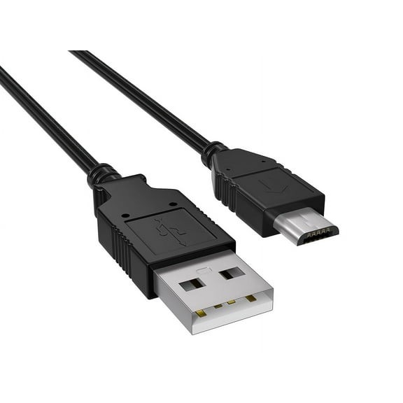 Cable Leader 15ft USB 2.0 A Male to Micro B Male Cable, Black