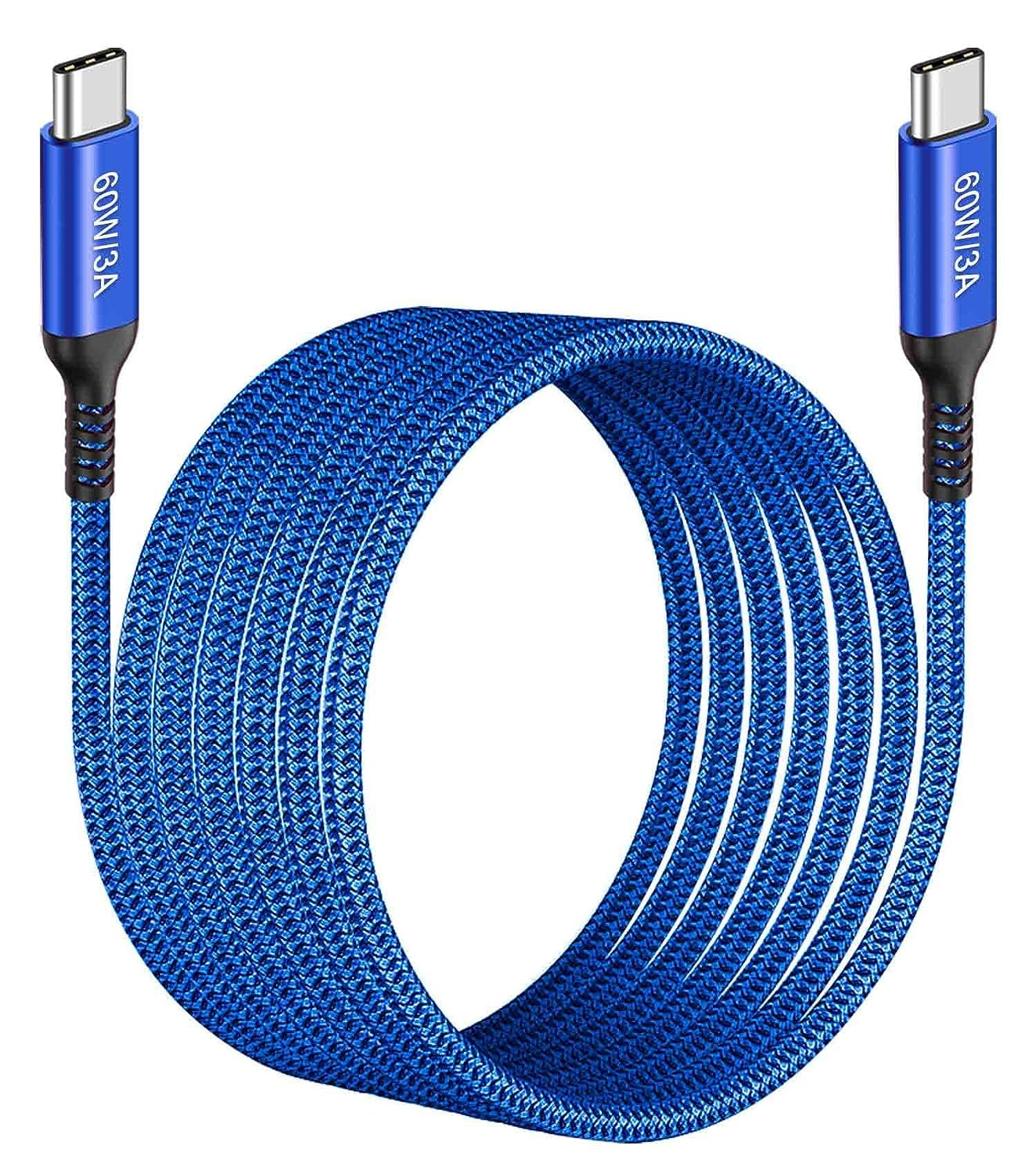 15ft USBC to USBC Cable Long, 60W USB Type C Fast Charging PD Charger