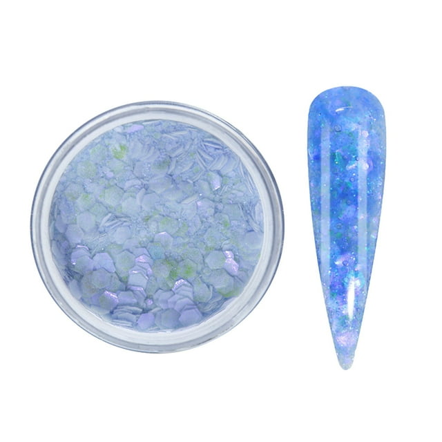 15g 0.5oz Bottled NailArt Carving Powder Acrylic Powder With Glitter