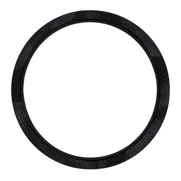 15in Car Steering Wheel Cover Is Skid Resistant And Durable For Easy Installation Black Houndstooth Vintage Texture_1