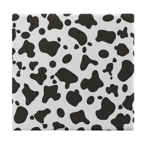 15in Square Cushion With Cushion Core Memory Cotton Core Is Not Easy To Open Line Deformation Pilling Invisible Zipper Simple Cow Print Pattern, Vector Art Style_3