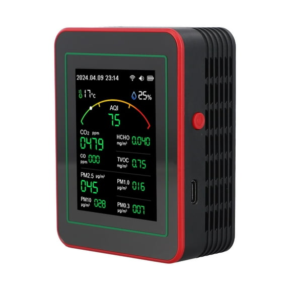 15in1 for Smart Air Quality Monitor Air Quality Tester Real Time For Home And Office