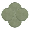 thumbnail image 1 of 15inch Boho Placemats Set of 4 Fall Round Cotton Table Mats 2025 New Woven Washable Table Placemats for Fall Kitchen Dining Home Farmhouse Christmas Decoration ,Green, 1 of 6