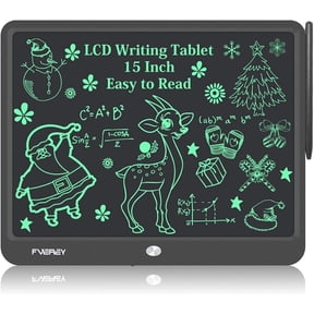 15 Inch LCD Writing Tablet for Kids, Toddler Toys Doodle Board Drawing Pad, Reusable Educational and Learning Drawing Tablet Toys Christmas Birthday Gift for Boys Girls 3 - 9 Years Old