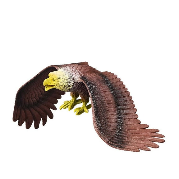 15inch Realistic Flying Model Figurine Solid Static Figure Animal Bird Figures Interactive Desktop Decoration